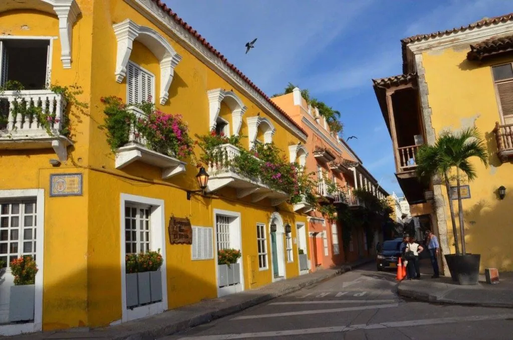 Calles coloridas de Colombia